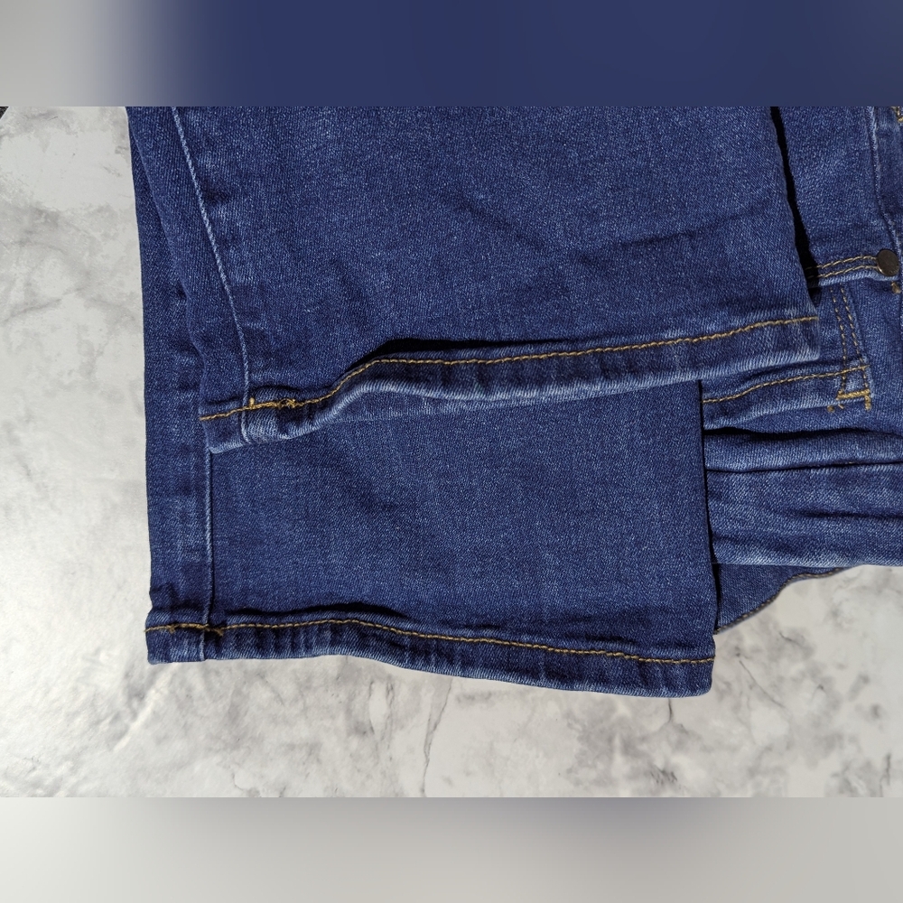Zara Blue 7223/265 Mid-rise Bootcut Blue Denim Jeans Size 4 US - Picture 14 of 14